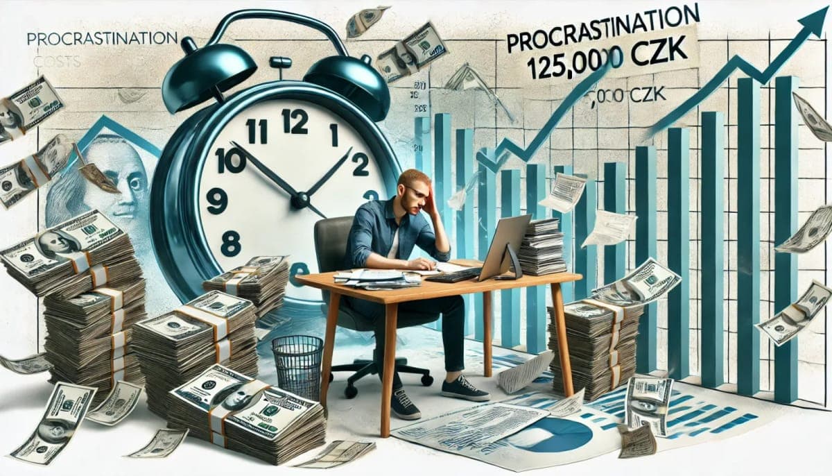 Otálení tě bude stát 125.000 Kč