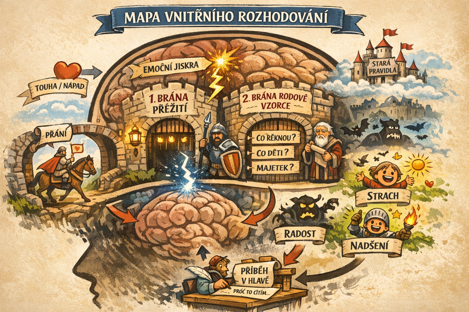 pribeh v hlave od prani k emoci